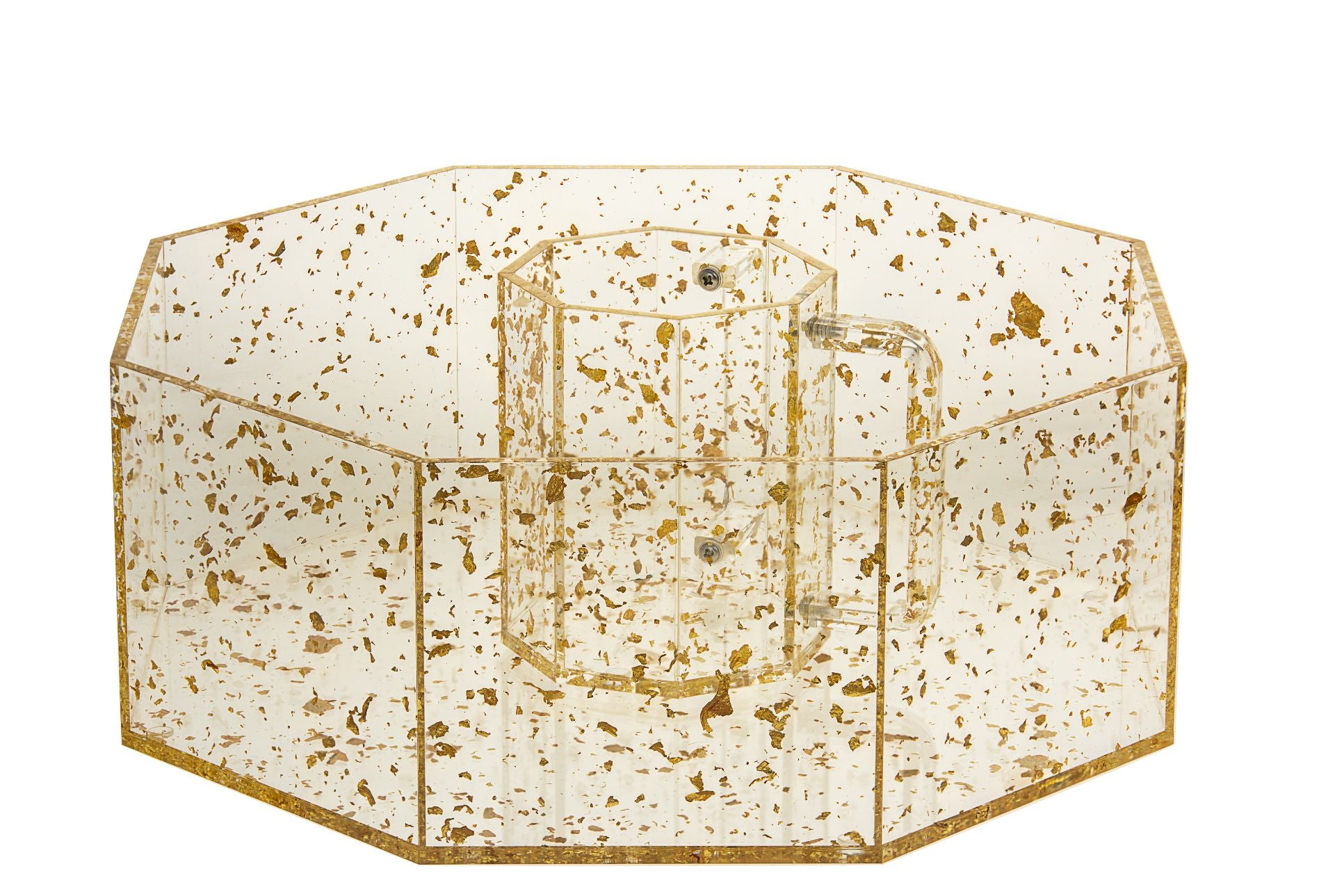 Wash Cup Set Gold Speckle