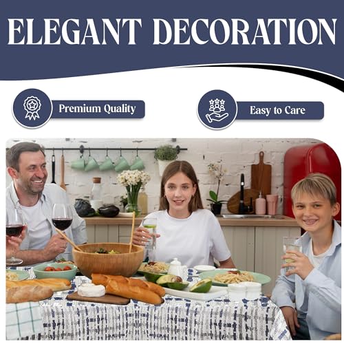 Weave Ocean Table Cloth 70''X108'' 3