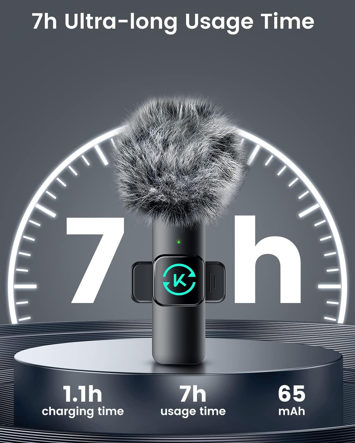 Wireless Lavalier Microphone Set: Clear Audio for iPhone, Video, Interviews & Vlogs 5