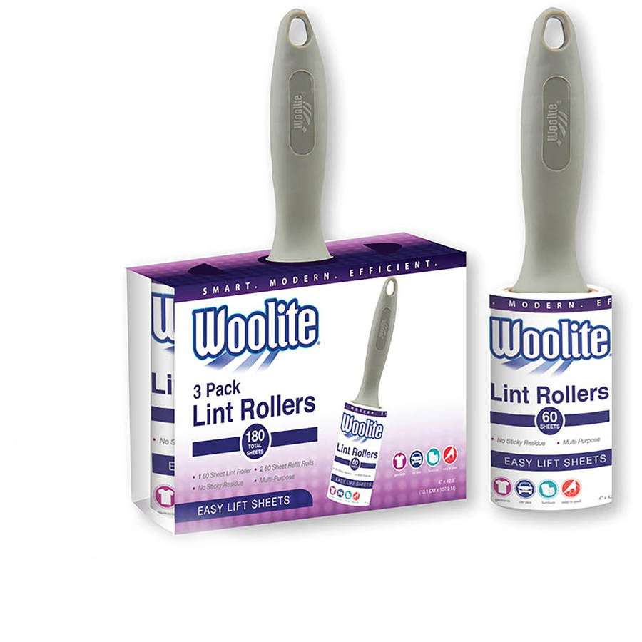 WoodLite 3Pc Lint Rollers