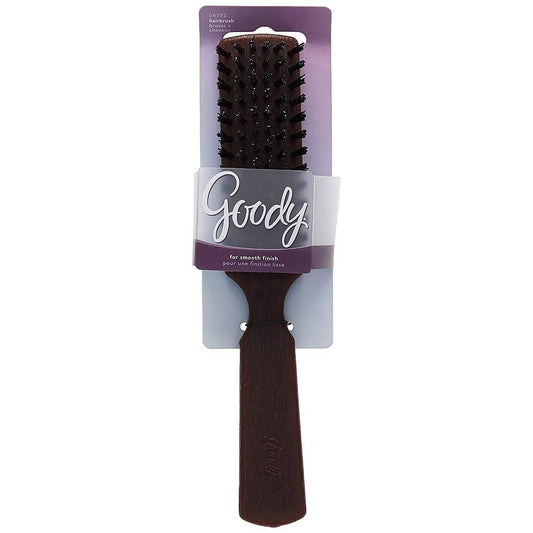 Wood Tone Brush, Flat Handle
