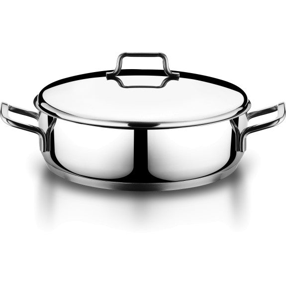 YBM 8.5 QT Stainless Steel Dutch Oven with Lid 30x11 cm Stockpot