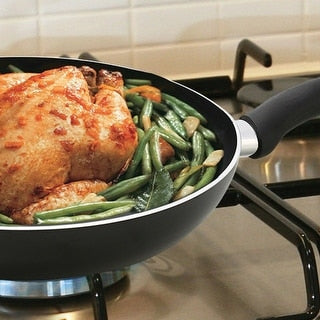 YBM Frying Pan (Black, 8.5") 1