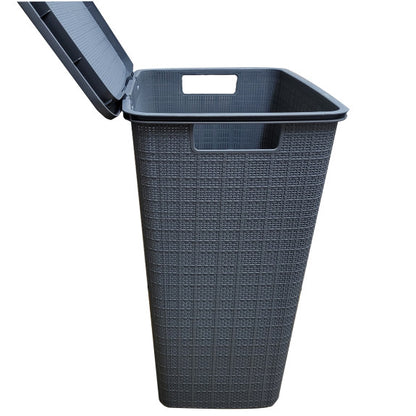 YBM Laundry Hamper Dark Grey 2