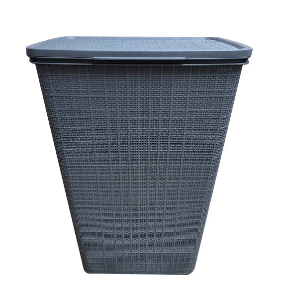 YBM Laundry Hamper Dark Grey 3