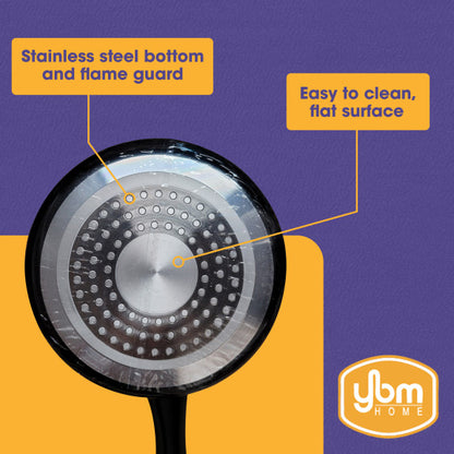 YBM POTS (2.5 QT., Black) 2