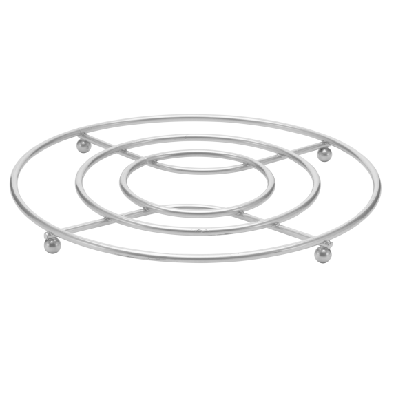 Ybm Chrome Plated Footed Wire Trivet