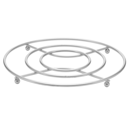Ybm Chrome Plated Footed Wire Trivet