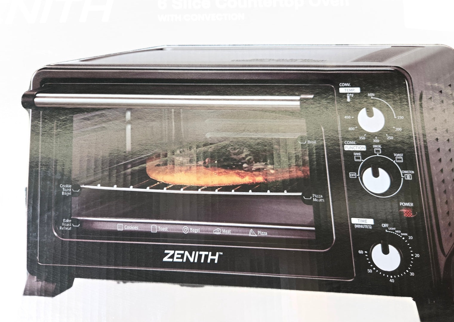 Zenith 6 Slice toaster Oven