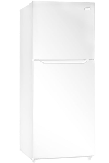 Impecca 10.1 Cu. Ft. Apartment Refrigerator with Top Mount Freezer - White