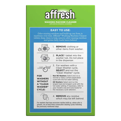 Affresh 4.2 oz Washing Machine Cleaner 3 Ct.