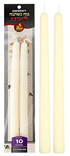 beeswax seder candles 10hours