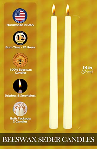 beeswax seder candles 12hours 2