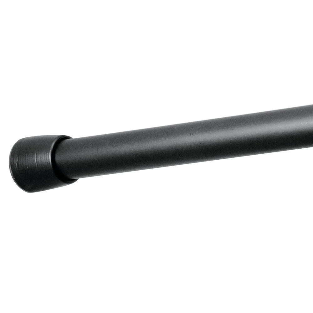 iDesign Cameo Tension Rod S Matte Black 26''-42''