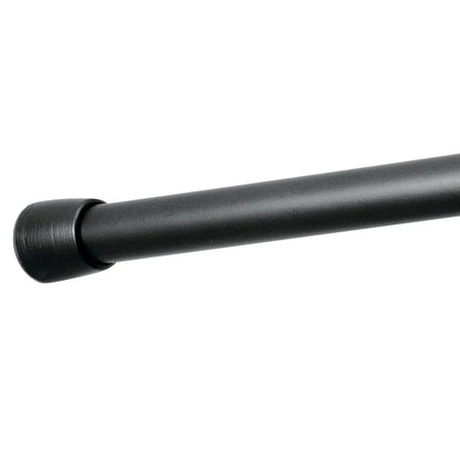 iDesign Cameo Tension Rod S Matte Black 26''-42''