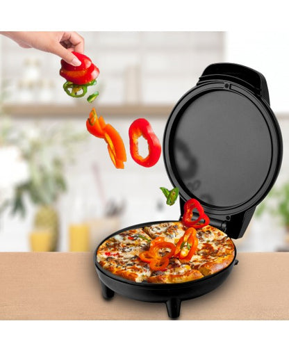Courant 7-inch Personal Griddle and Pizza Maker - Black