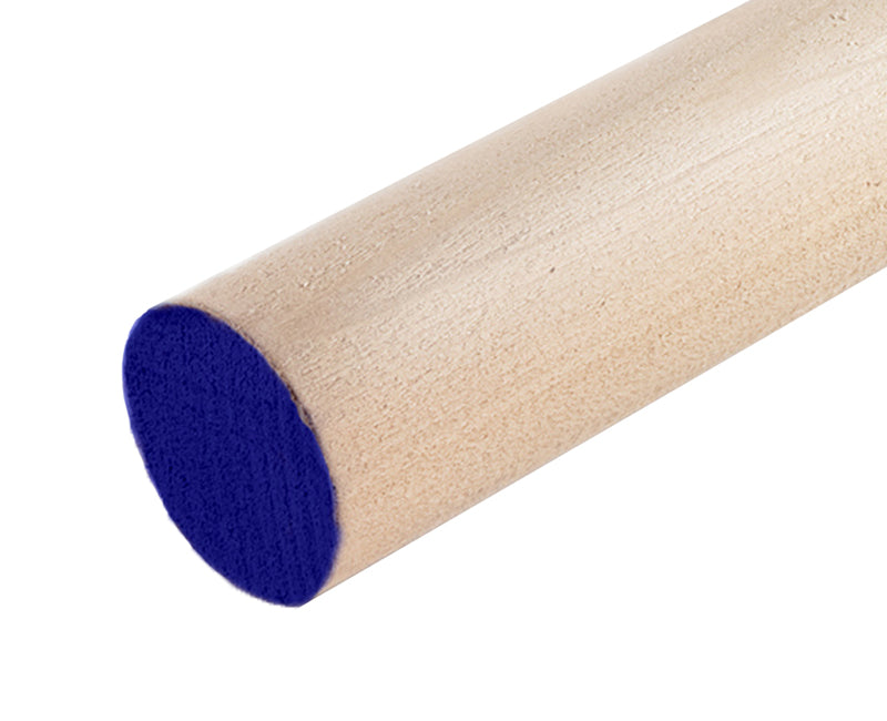 RCT1436 1/4" X 36" COLOR CODED WOOD DOWELS BLUE