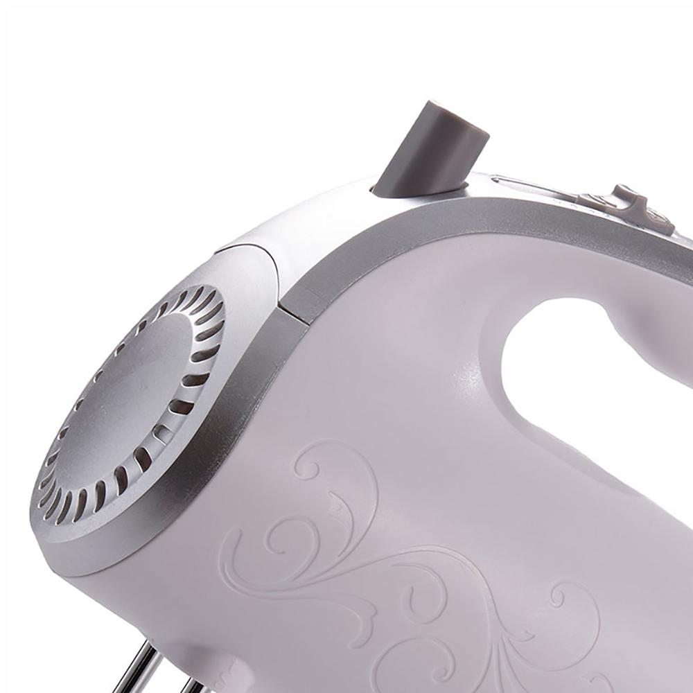 Brentwood 5 Speed Hand Mixer White