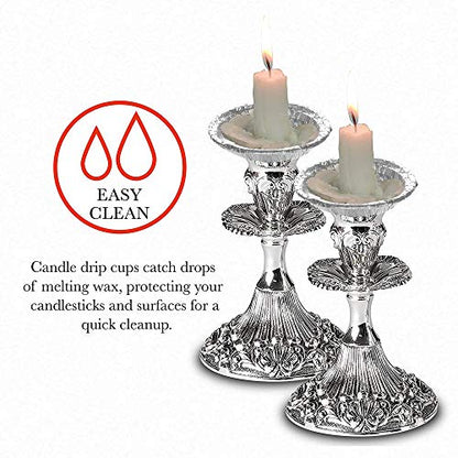 disposable candle holders plus 4