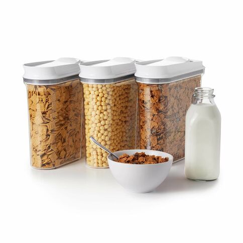 OXO GG 3 PC POP CEREAL DISPENSER SET