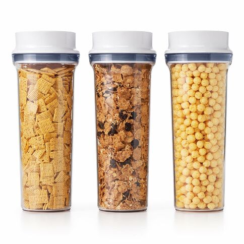 OXO GG 3 PC POP CEREAL DISPENSER SET
