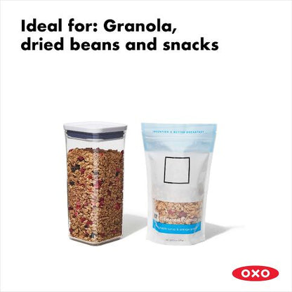 OXO Pop Container Small Square Medium 1.7 QT