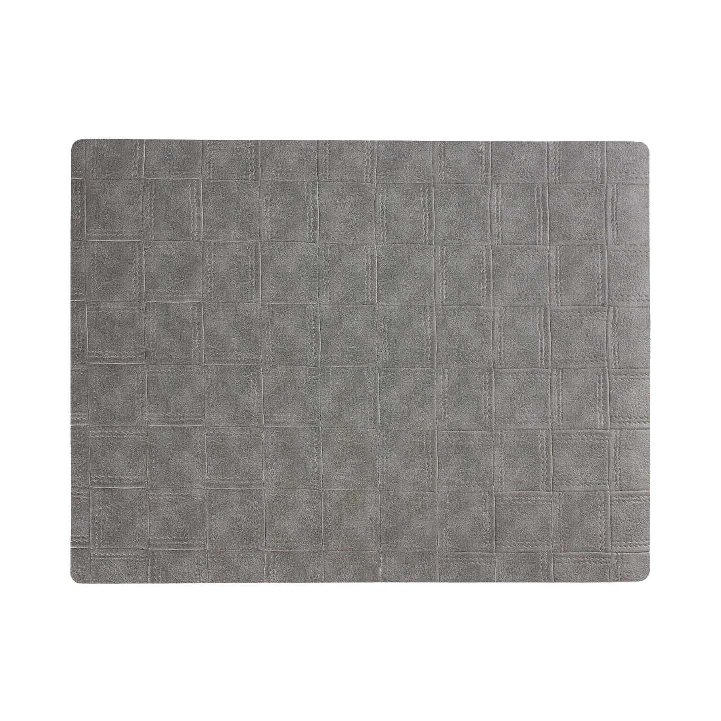 Placemat, Parbat Basket Gray, 17x13in