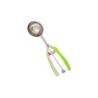 Millvado - SS Ice Cream Scoop With Soft Grip Handles, Large 2.4'' Dia Green