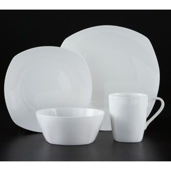 Trudeau - Kelsey Bone China, 16 Pc Dinnerware Set