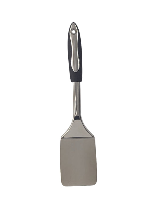 EFG Home, Rubber Handle Stainless Steel Solid Turner