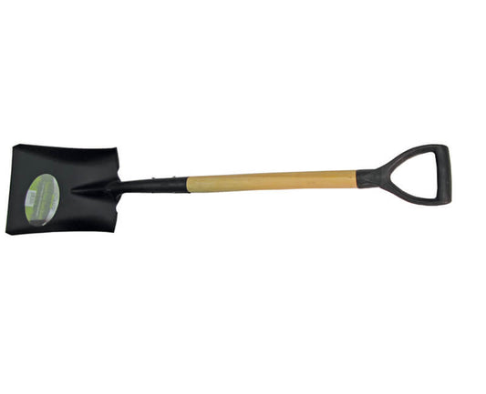 Square Point Shovel - D-Grip Hardwood Handle