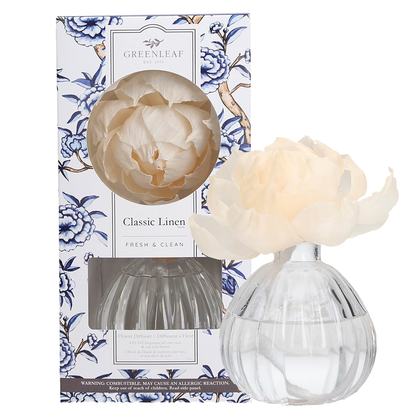 Flower Diffuser Classic Linen