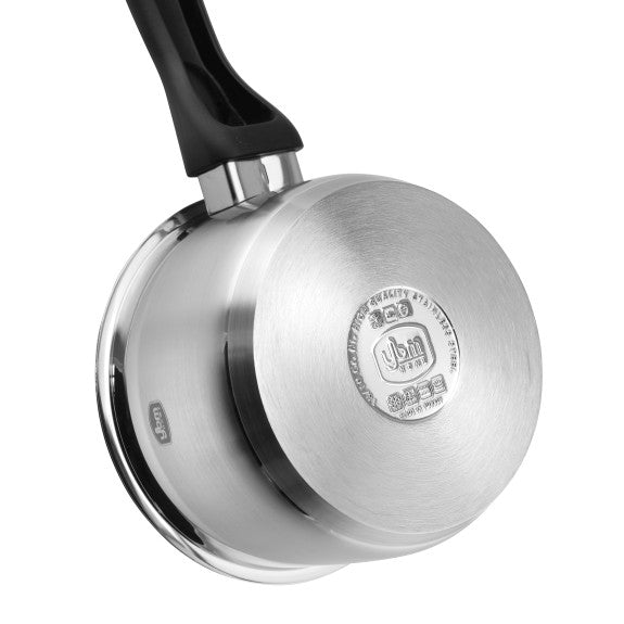 YBM 13pc Stainless Steel Cookware Black Handle