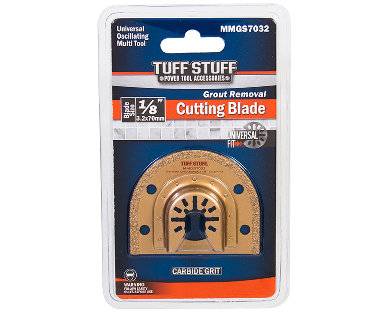 1/8" x 2-3/4" Universal Oscillating Multi Tool Carbide Grip Cutting Blade