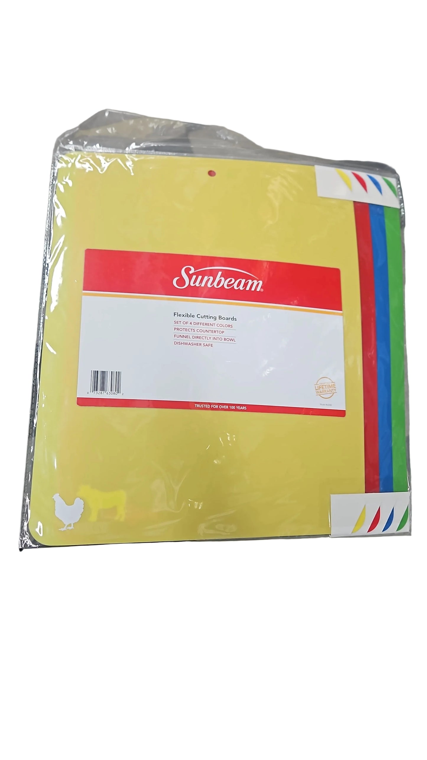 Flexible Cutting Board 2 Pk. White/White