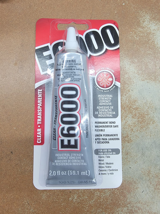 E6000 ADHESIVE CLR 2OZ