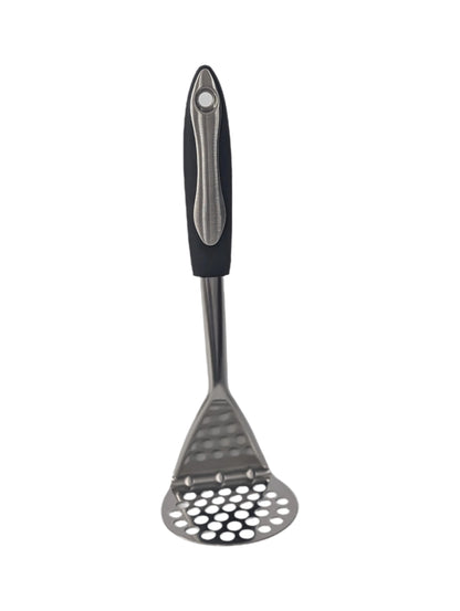 EFG Home, Rubber Handle Stainless Steel Potato Masher