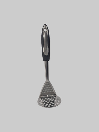 EFG Home, Rubber Handle Stainless Steel Potato Masher