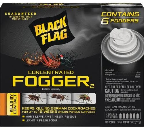Black Flag Indoor Insect Fogger (6-pack)