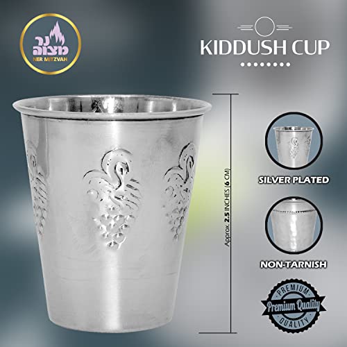 stainless steel mini kiddush cup 2