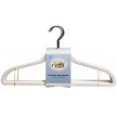 Space Saving Plastic Shirt Hangers-White