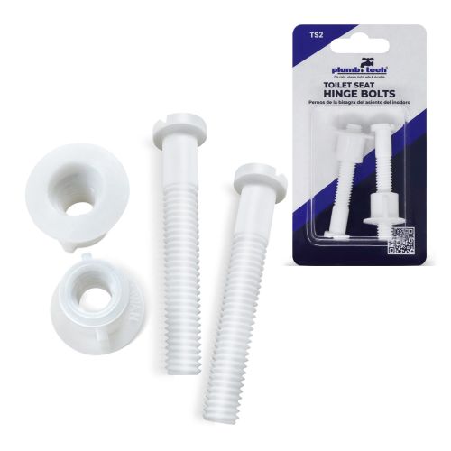 Toilet Seat Hinge Bolts, Plastic