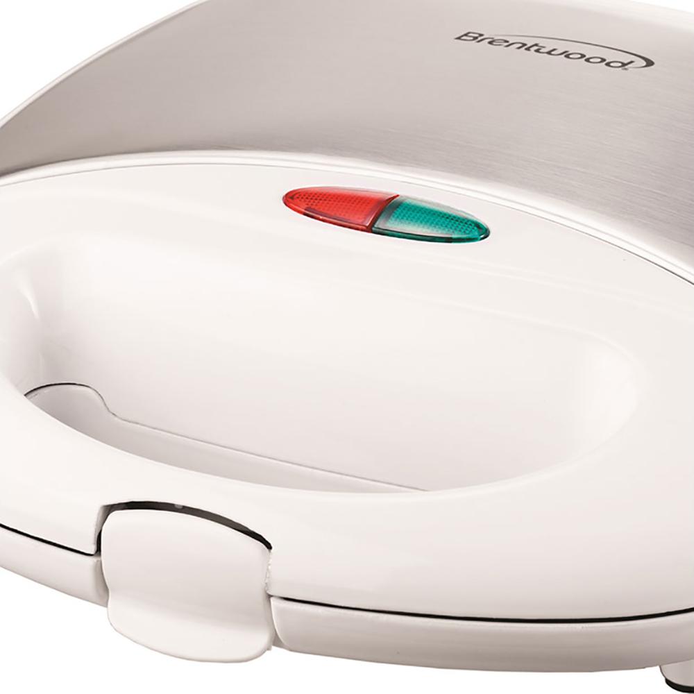 Brentwood Sandwich Maker Grill - White