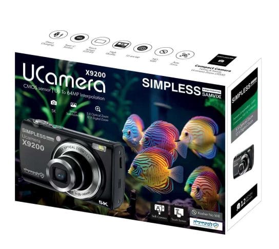 Samvix UCamera Simpless Black X9200 No Wifi