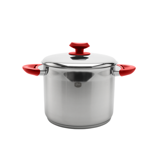 YBM HOME S/S POT (9 QT, Red)